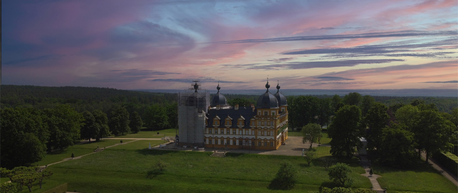 Fassadensanierung Schloss Seehof - © Staatliches Bauamt Bamberg